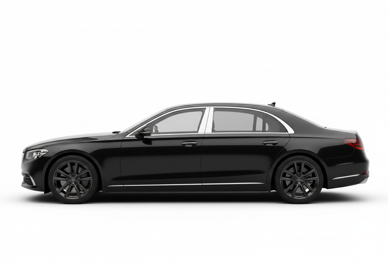 Black Executive Sedan