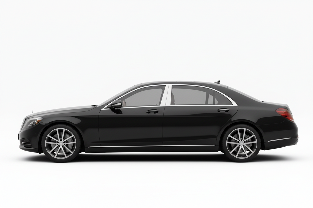 Black Mercedes S-Class