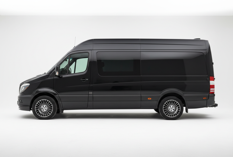 Mercedes Sprinter Side View – White BG